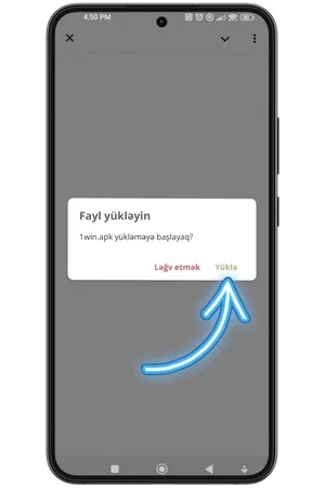 1Win tətbiqinin quraşdırılması